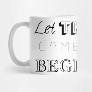 AJR Let the games begin Mug